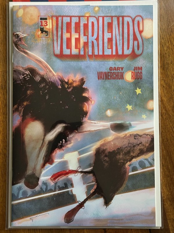 VeeFriends #13 (2025), raw comic book in NM+ 9.6 condition — front cover