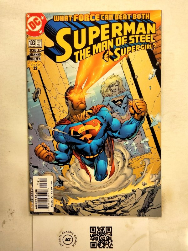 Superman the Man of Steel #103 (DC Comics), raw comic book in NM condition — front cover