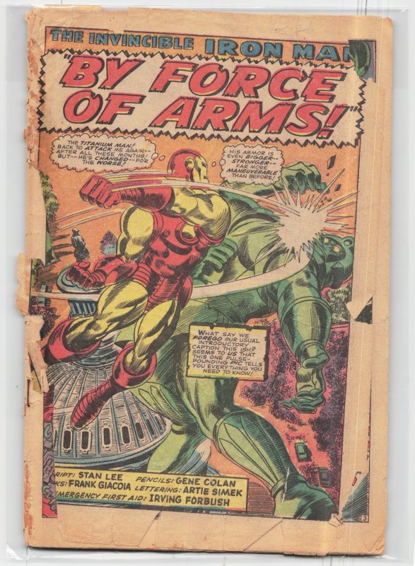 Tales of Suspense #82 (Marvel Comics, 1966), raw, ungraded comic book — front cover