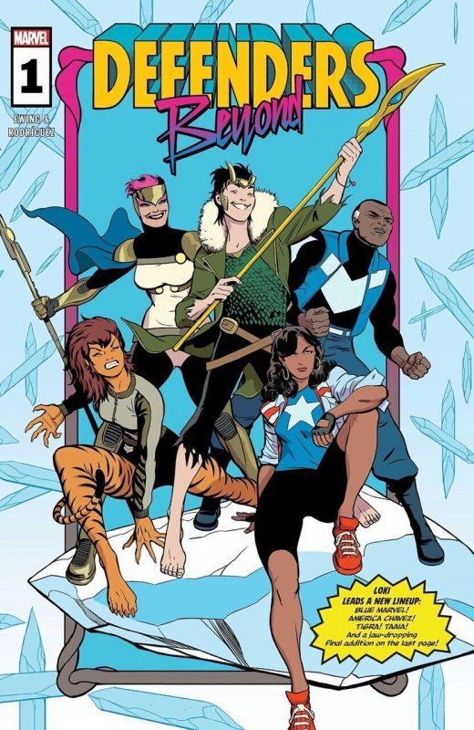 Defenders: Beyond #1 (2022), raw comic book in NM condition — front cover