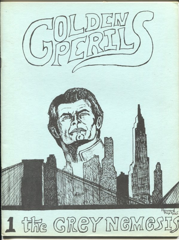 Pulp: Golden Perils #1 (1984), raw comic book in VF condition — front cover