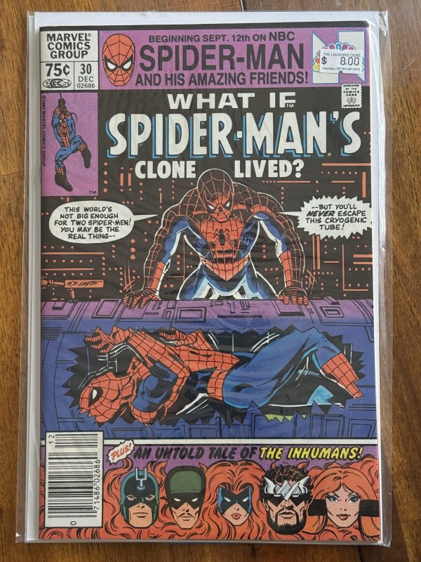 What If? #30 (Marvel Comics, 1981), raw comic book in VF/NM 9.0 condition — front cover