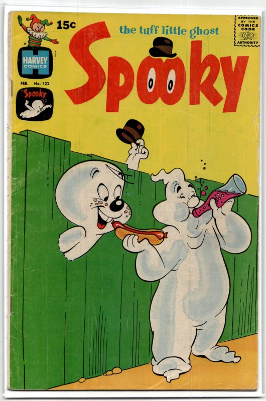 Spooky #122 (1971), raw, ungraded comic book — front cover