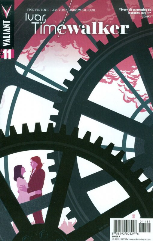Ivar, Timewalker #11 (Valiant Comics, 2015), raw comic book in VF/NM condition — front cover