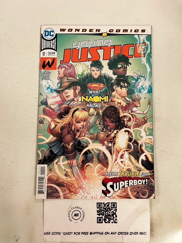 Young Justice #11 (DC Comics), raw comic book in NM condition — front cover