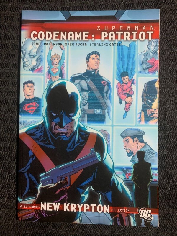 2011 Superman Codename Patriot New Krypton SC VF 8.0 1st DC Comics (DC Comics, 2011), raw comic book in VF 8.0 condition — front cover