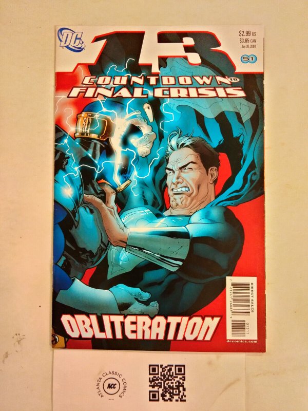 Countdown #13 (DC Comics, 2008), raw comic book in NM condition — front cover