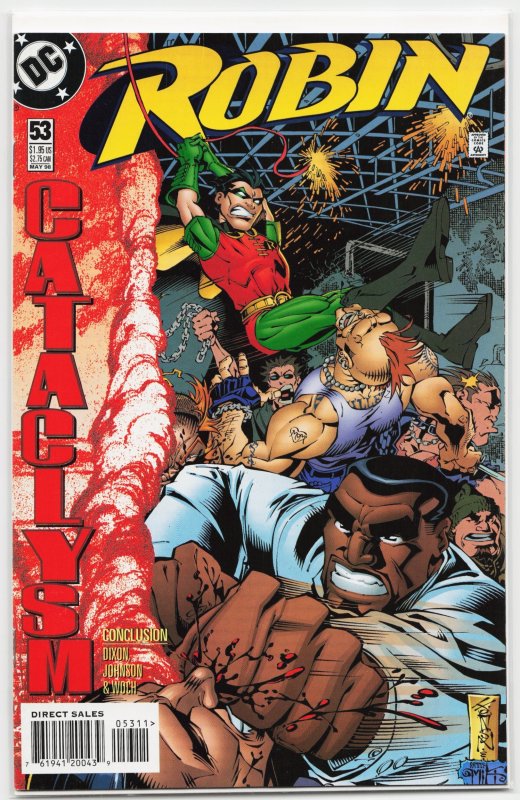 Robin #53 (DC Comics, 1998), raw, ungraded comic book — front cover