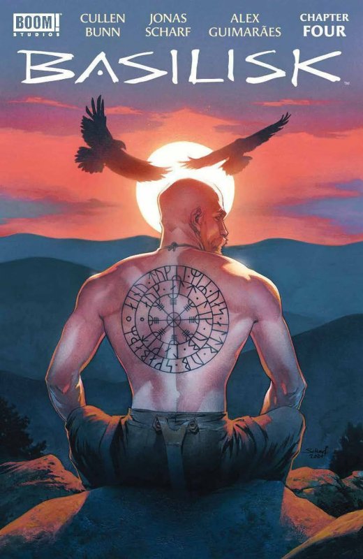 Basilisk #4 (Boom! Studios, 2021), raw, ungraded comic book — front cover