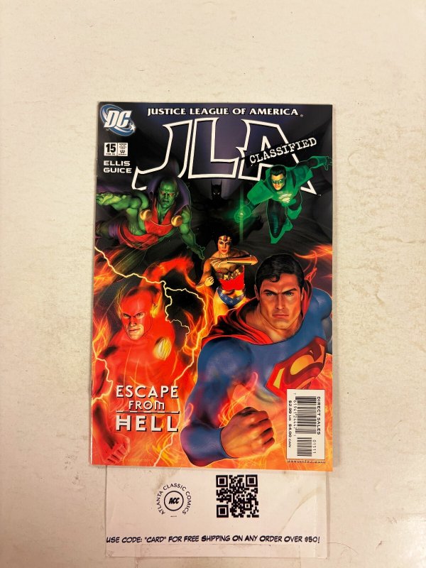 JLA Classified #15 (DC Comics, 2006), raw comic book in NM condition — front cover