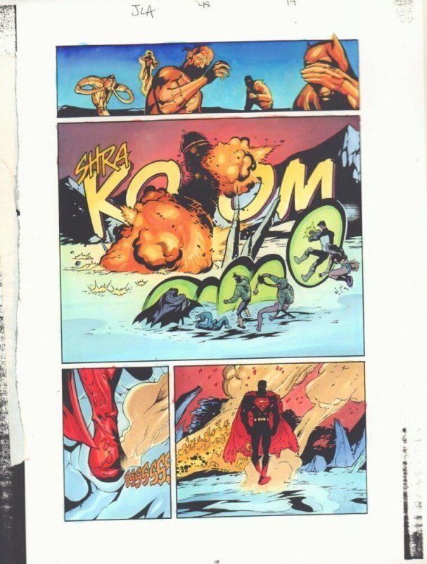 JLA #45 (DC Comics), raw, ungraded comic book — front cover