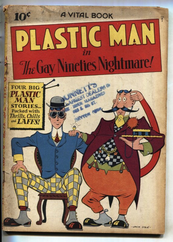 Plastic Man #2 (DC Comics), raw, ungraded comic book — front cover