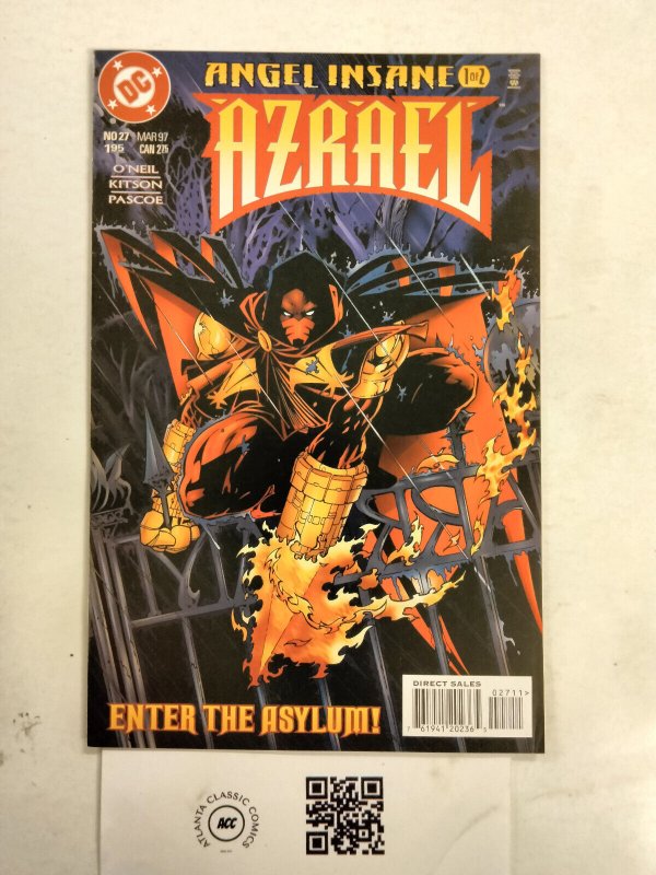 Azrael #27 (DC Comics), raw comic book in NM condition — front cover