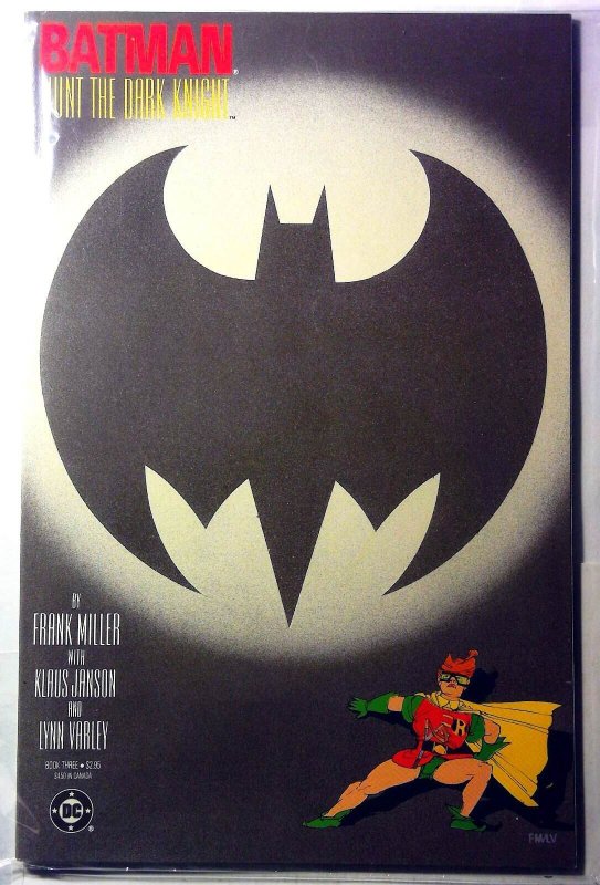Batman the Dark Knight TPB #3 (DC Comics, 1986), raw, ungraded comic book — front cover
