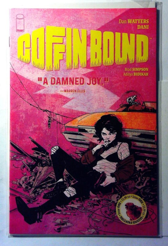 Coffin Bound #1 (Image Comics, 2019), raw, ungraded comic book — front cover