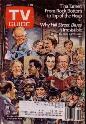 Mag: TV Guide 6/1/85-Tina Turner-Hillstreet Blues-Bruce Star G, raw, ungraded comic book — front cover