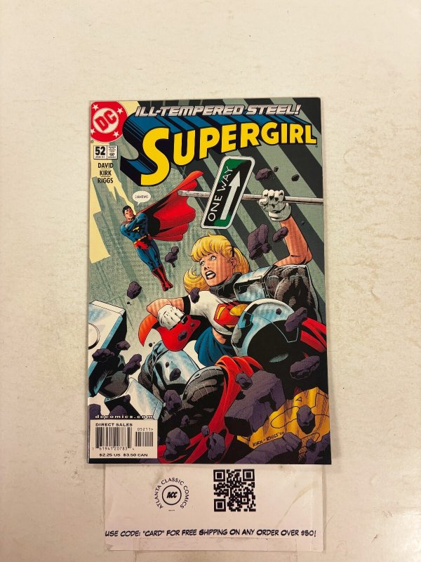 Supergirl #52 (DC Comics), raw comic book in NM condition — front cover