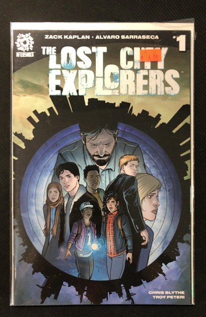 Lost City Explorers #1 (2018), raw, ungraded comic book — front cover