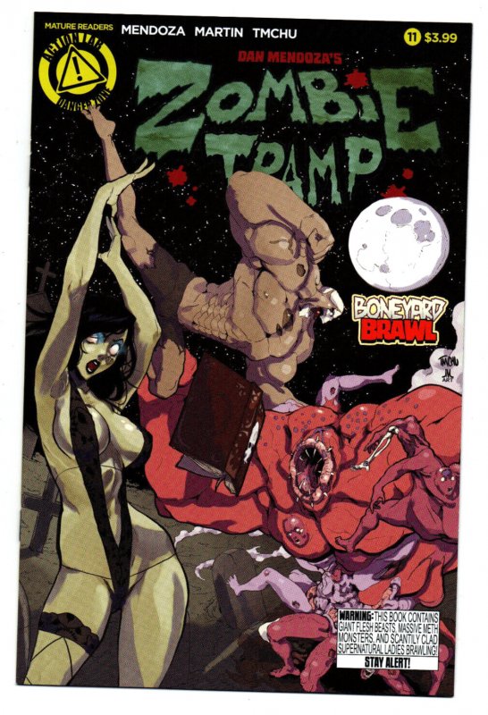 Zombie Tramp #11 (Action Lab Entertainment, 2015), raw comic book in NM condition — front cover