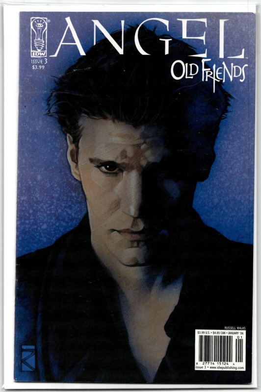 Angel: Old Friends #4 (2006), raw, ungraded comic book — front cover