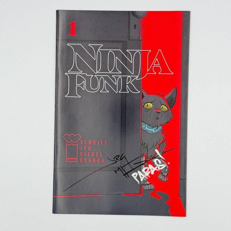 Ninja Funk #1 Stray Dogs Variant Lot of 1 Whatnot - JPG Signed / COA - Hi Grade!, raw, ungraded comic book — front cover