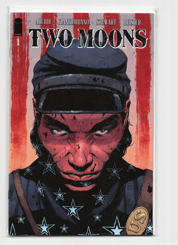 Two Moons #1 (Image Comics, 2021), raw, ungraded comic book — front cover