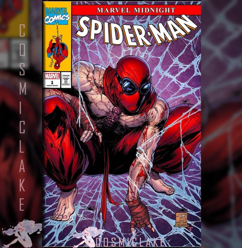 Midnight Spider-Man #1 (Marvel Comics, 2025), raw, ungraded comic book — front cover