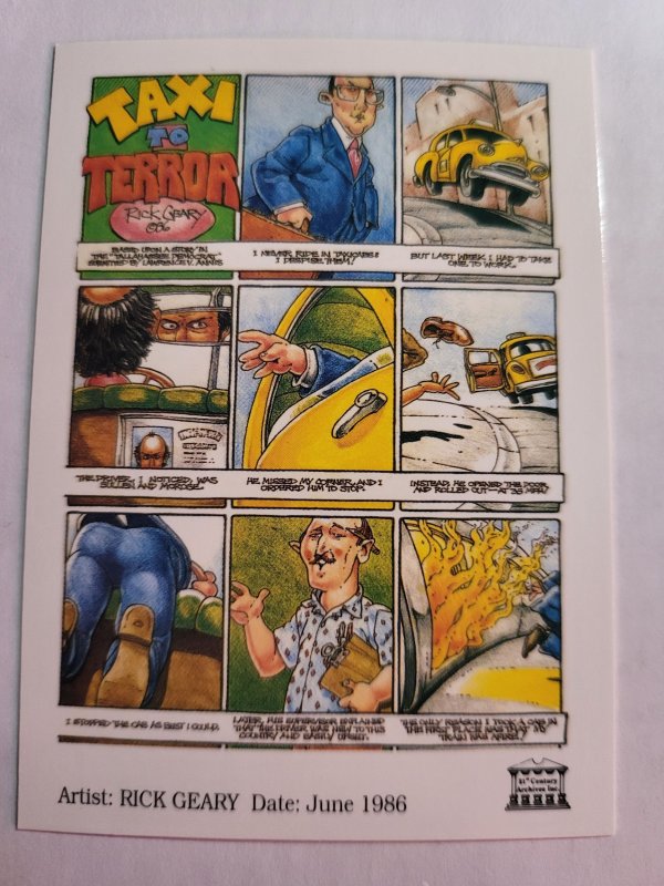 1993 National Lampoon Trading Card #88 (1993), raw, ungraded comic book — front cover