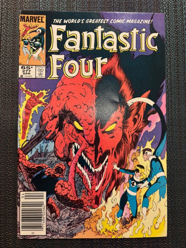 Fantastic Four #277 (Marvel Comics, 1985), raw, ungraded comic book — front cover