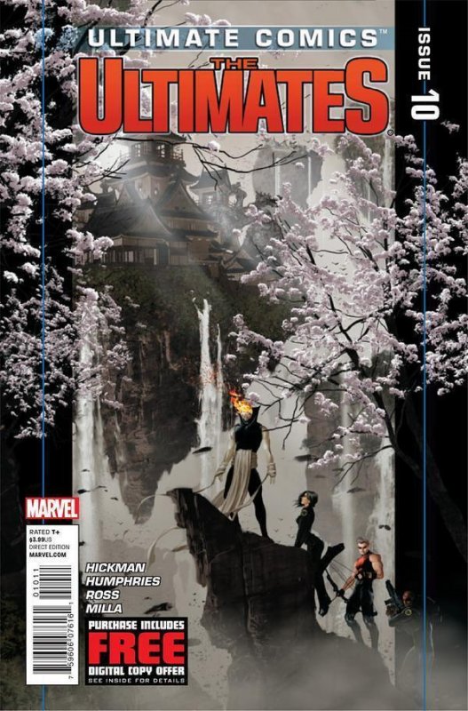 Ultimate Comics the Ultimates #10, raw comic book in NM condition — front cover