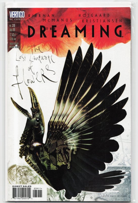 The Dreaming #39 (DC Comics, 1999), raw, ungraded comic book — front cover