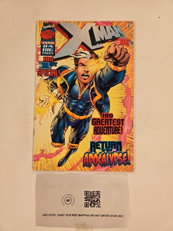 X-Man '96 #1 (Marvel Comics), raw comic book in NM condition — front cover
