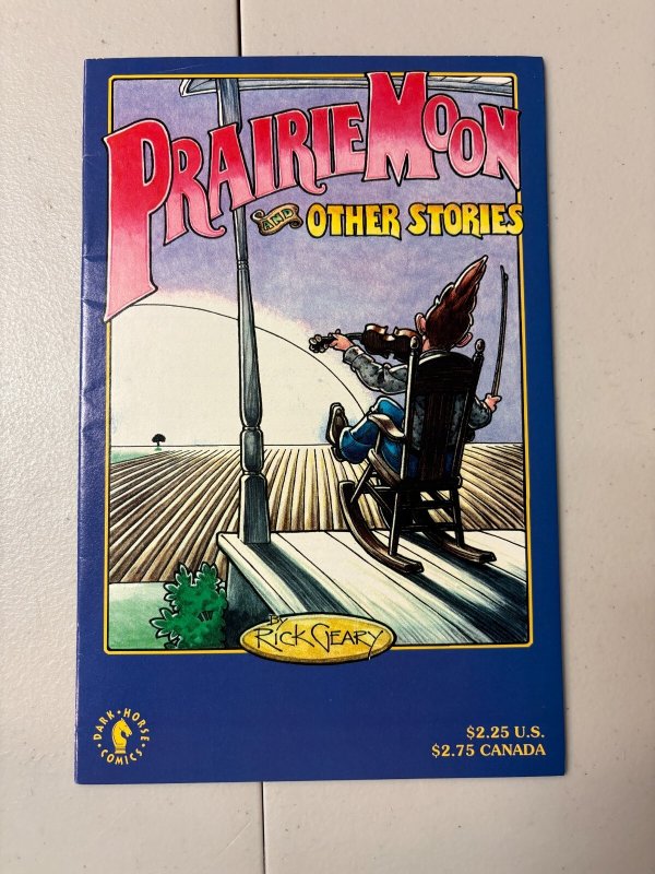 Prairie Moon & Other Stories #1 (Dark Horse Comics), raw comic book in NM condition — front cover