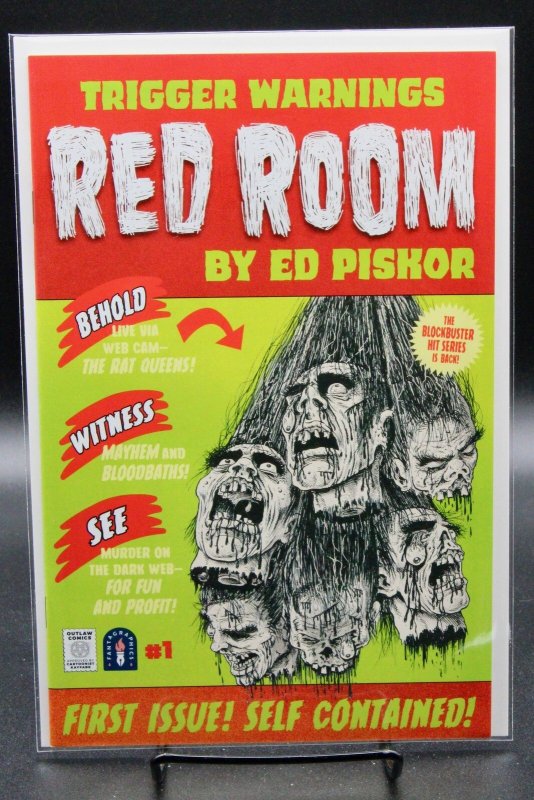 Red Room #1 (Image Comics, 2021), raw comic book in NM/M 9.8 condition — front cover