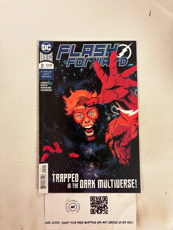 Flash Forward #2 (DC Comics), raw comic book in VF condition — front cover