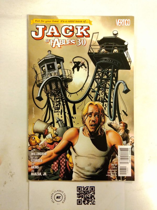 Jack of Fables #30 (DC Comics), raw comic book in NM condition — front cover