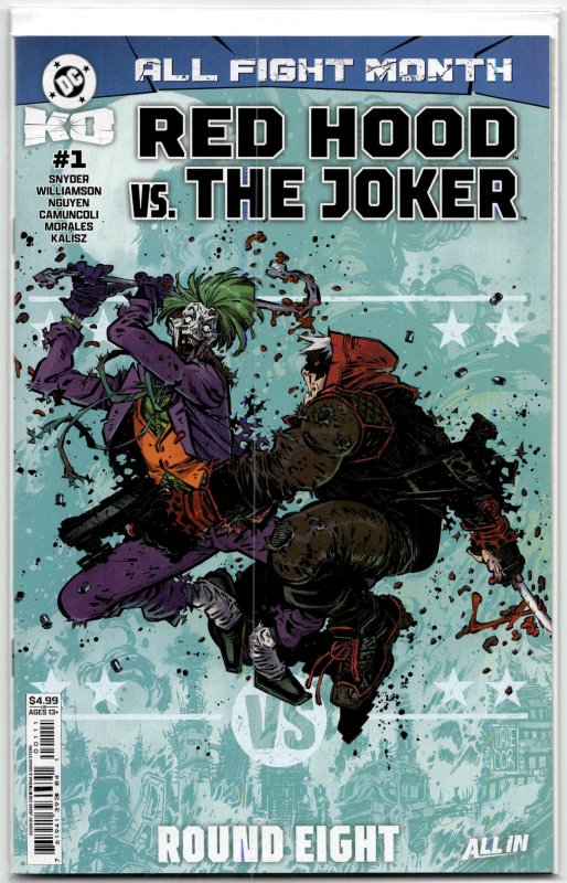 DC K.O.: Red Hood vs. the Joker (2026) (DC Comics, 2026), raw, ungraded comic book — front cover