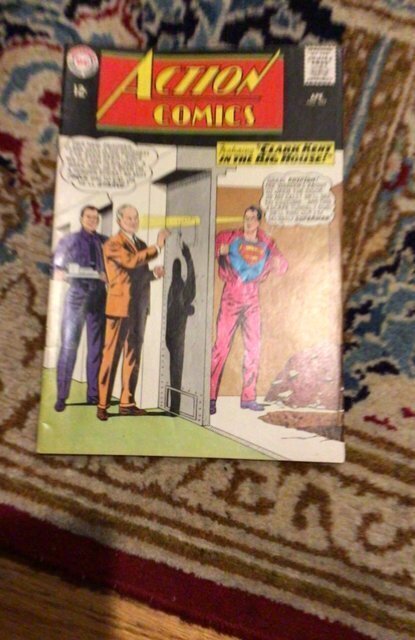 Action Comics #323 (DC Comics, 1965), raw comic book in VG/FN condition — front cover