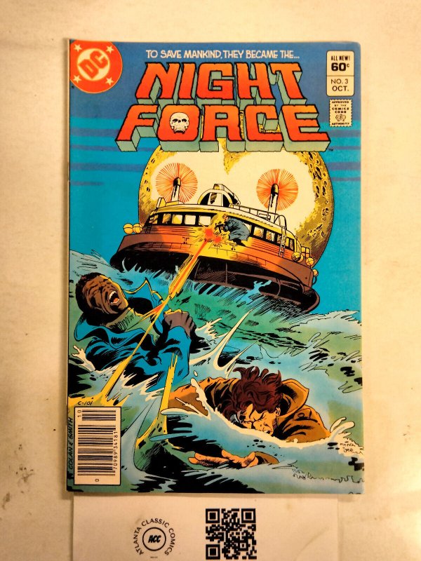 Night Force #3 (DC Comics), raw comic book in NM condition — front cover
