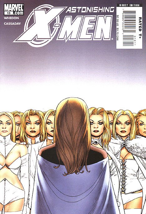 Astonishing X-Men #18 (Marvel Comics, 2006), raw comic book in VF+ condition — front cover
