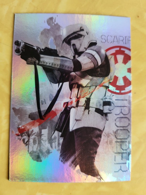 2018 Star Wars Galaxy - Rogue One Character Insert #7 (2018), raw, ungraded comic book — front cover