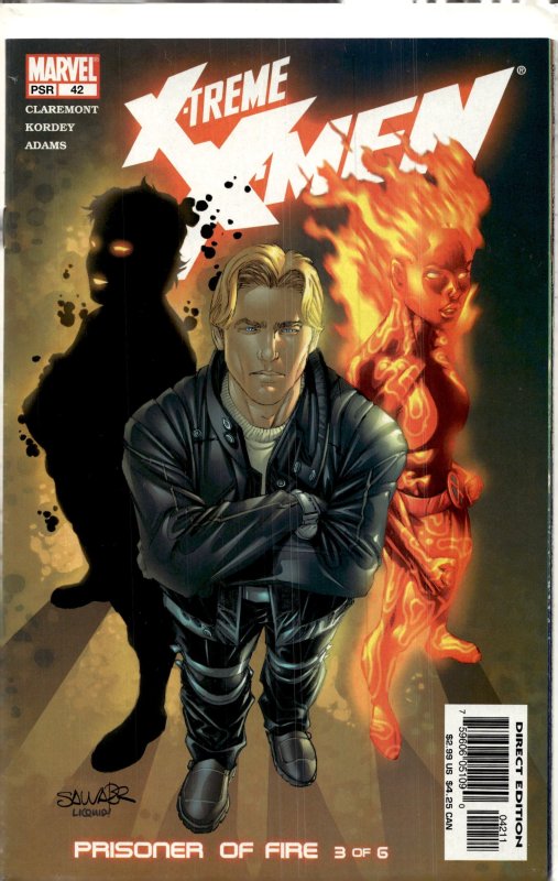 X-Treme X-Men #40 (2004), raw, ungraded comic book — front cover