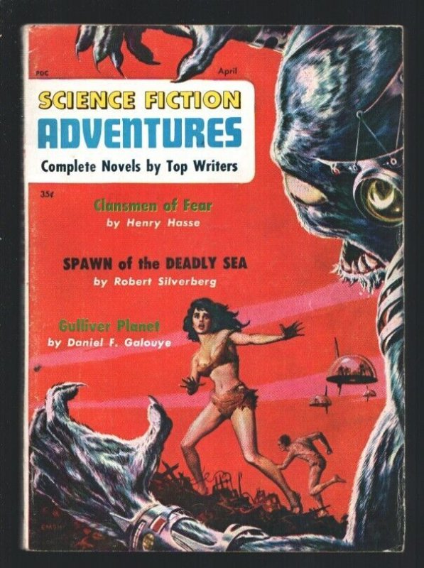 Pulp: Science Fiction Adventures #3, raw, ungraded comic book — front cover