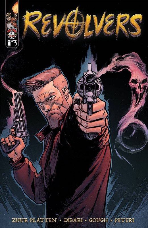 Revolvers #3 (Image Comics, 2023), raw, ungraded comic book — front cover