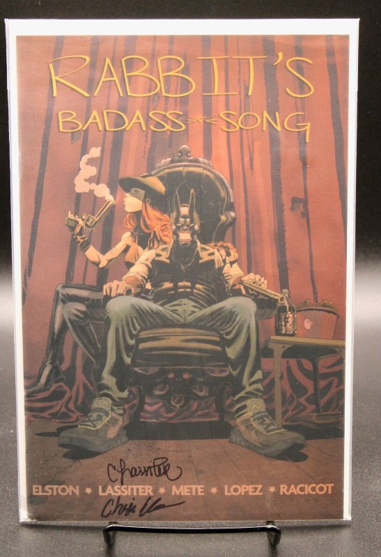 Rabbit's Badass Song #1 (2018), raw, ungraded comic book — front cover