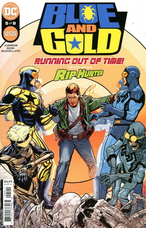 Blue & Gold #5 (2021), raw comic book in NM condition — front cover