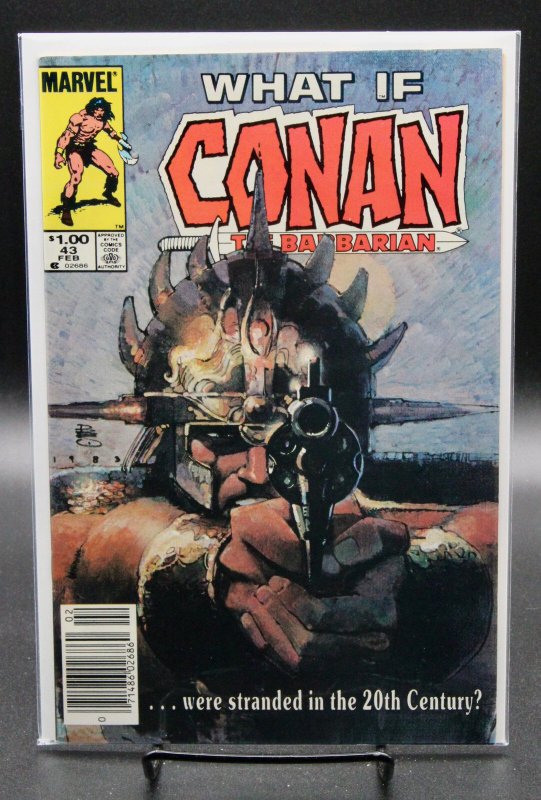 What If? #43 (Marvel Comics, 1984), raw, ungraded comic book — front cover