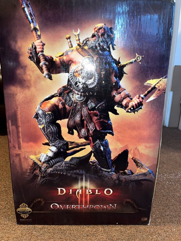 Sideshow Diablo III (3) Overthrown Exclusive 1/4 Premium Format Statue Authentic, raw, ungraded comic book — front cover