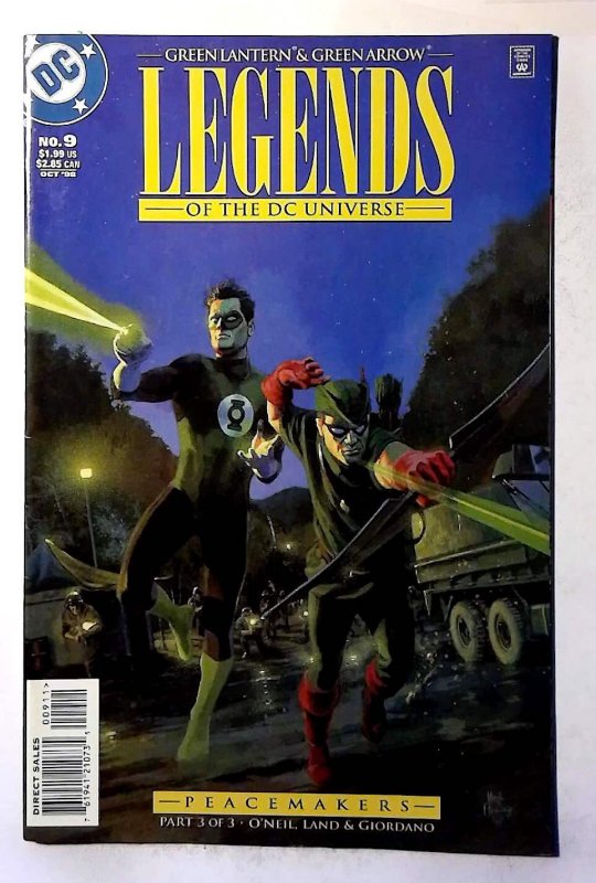 Legends DC Universe #9 (DC Comics, 1998), raw comic book in 8.0 condition — front cover