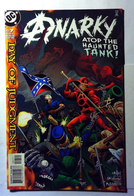 Anarky 2nd Series #7 (DC Comics, 1999), raw, ungraded comic book — front cover